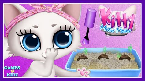 Fun Animal Care Play Kitten Makeover Learn Kitty Clean Up Makeup