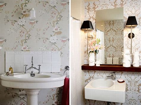 How To Add Elegance To A Bathroom With Wallpapers