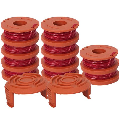 12 Pack Replacement Spool String Trimmer Line For WORX 10 Pack Spool