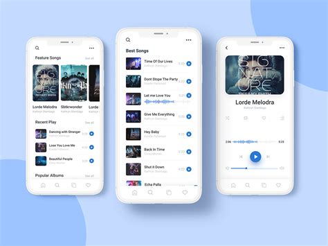 Music Player Ios App Design With Figma Uplabs