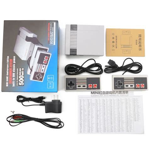 Mini Tv Output Video Game Console Handheld Av 8bit Retro Gaming Player