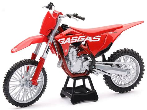 New Ray 58293 Gasgas Mc 450f Motorcycle Dirt Bike 112 Red Bt Diecast