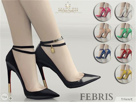 Madlen Febris Shoes By Mj95 At Tsr Sims 4 Updates