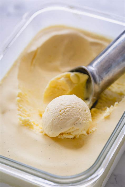 Homemade Vanilla Ice Cream ~sweet And Savory