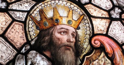 Stained Glass Spendor: King David