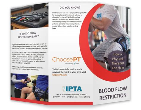 How A Pt Can Help Brochure Blood Flow Restriction Illinois Physical