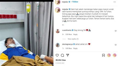 Ayah Jessica Iskandar Ambruk Hingga Masuk Rumah Sakit Imbas Memikirkan Putrinya Ditipu Rp 10