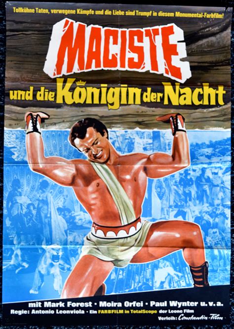 Oktober 1951 in die kinos. TELE.MOVIE.SHOP - Maciste und die Königin der Nacht