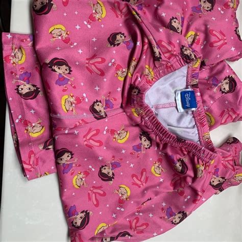 Disney Pajamas Little Einstein Pink June Annie 5t Pajama 2pc Set