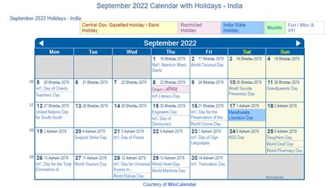 Win Calendar Sep 2022 June 2022 Calendar