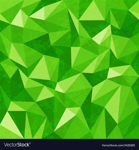 Green Mosaic Background Royalty Free Vector Image
