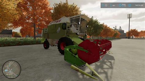 Fs22 Old Claas Dominator V10 Fs 22 Combines Mod Download