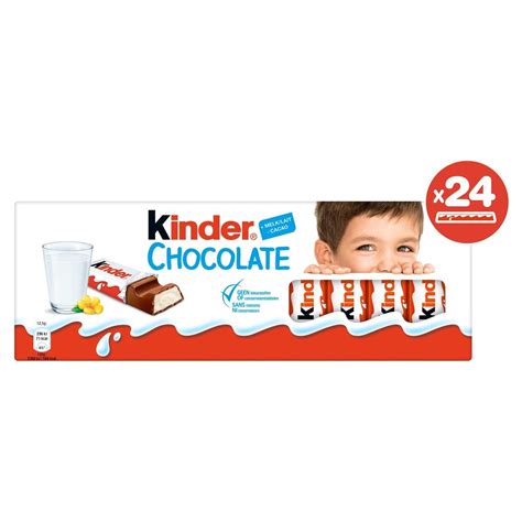 Kinder Chocolade 24 Reepjes 300 G Carrefour Site