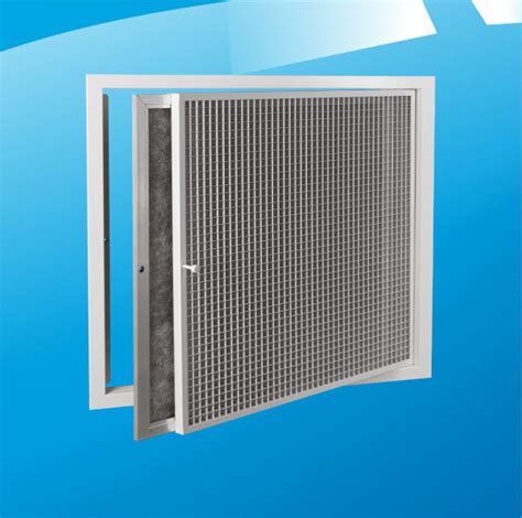 We specialize in manufacturing square air diffusers, swirl air diffusers, single and double deflection air grilles, egg crate air grilles, bar grilles, linear slot. China HVAC Egg Crate Grill with Hinged Filter Eggcrate ...