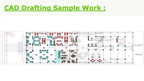 Ppt Architectural Cad Drafting Services Powerpoint Presentation Free