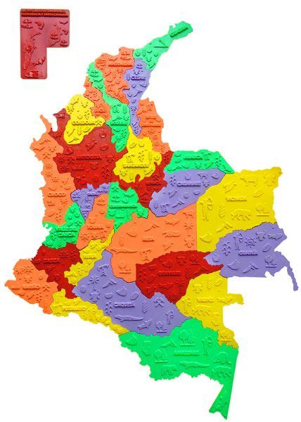 Rompecabezas Mapa De Colombia Regiones Iconografia Pinterest Images Images And Photos Finder