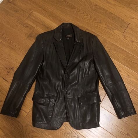 Danier Jackets And Coats Mens Danier Brown Leather Jacket Poshmark