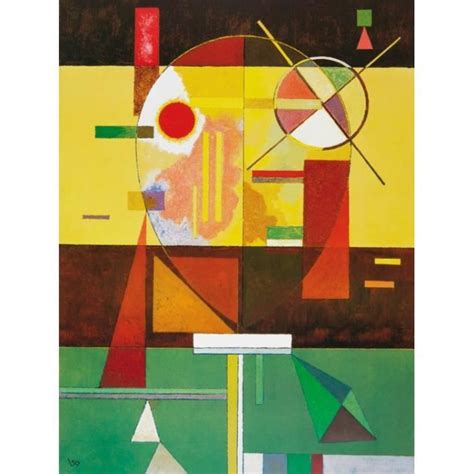 Vassily Kandinsky Poster Reproduction Sur Toile Tendue Sur Châssis