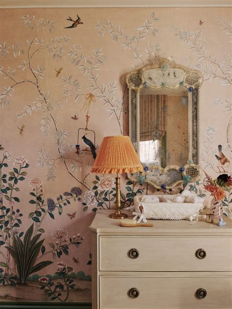 De Gournay Hand Painted Wallpaper Hannah Cecil Gurney The Glam Pad