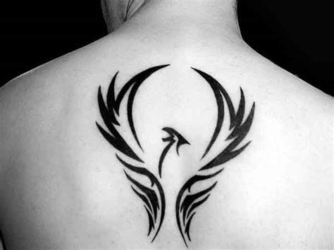 40 Tribal Phoenix Tattoo Designs For Men Mythology Ink Ideas