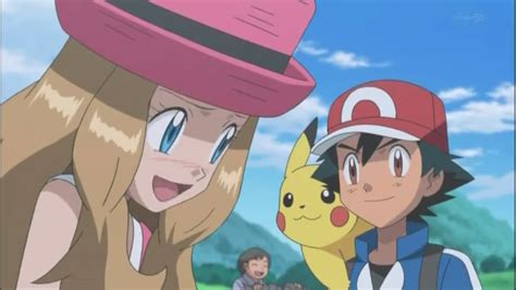 When Ash Tells Serena That It Was Thanks To Her Teaching That He Was