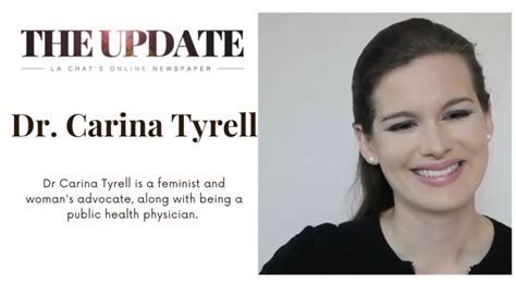 Dr Carina Tyrrell Feminist Womans Advocate Public Health Physician