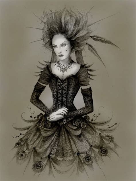 Gothic Dark Art By Suzanne Gildert Cuded Dark Art Gothic Drawings