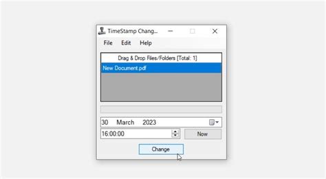 applications pour modifier la date de création modification dun fichier sous Windows En cause