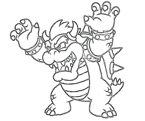 Bowser 9 Coloring Page Free Printable Coloring Pages For Kids