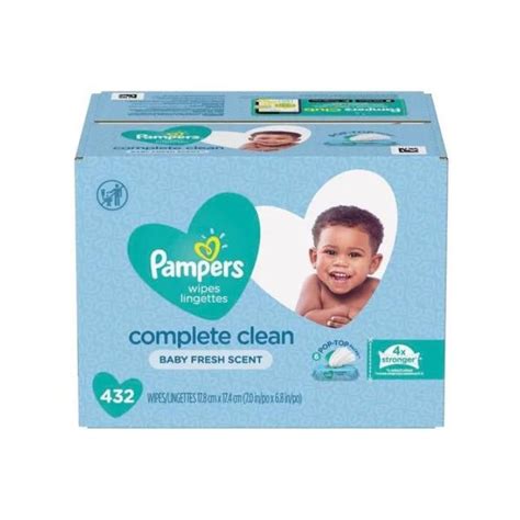 Pampers Wipes Complete Clean Baby Fresh Scent 432wipes Botica Cerrito