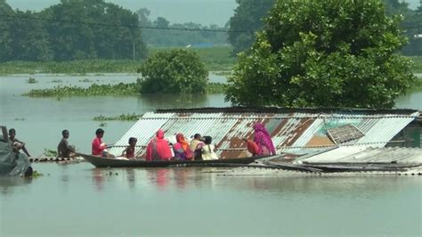Assam Floods Houses Submerged People Forced To Live On Roads In Morigaon India News