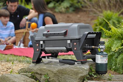 Propane fire pits are like other gas fire pits with regards to the necessity of using fire pit medias that would disguise your fire pit and protect it from any type of moisture or other elements. Char-Broil Infrared Grill2Go | DudeIWantThat.com