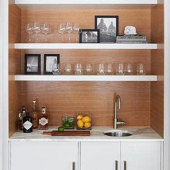Knape and vogt, federal brace, omega national products Alcove Wet Bar Design Ideas