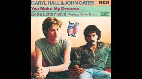 Daryl Hall And John Oates You Make My Dreams 1980 Youtube
