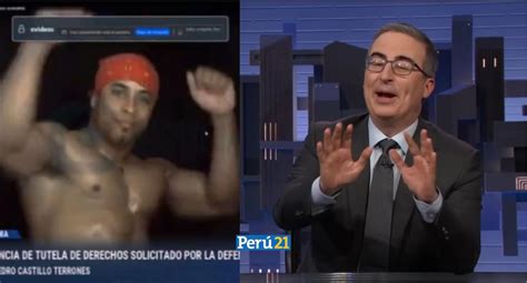 La Interrupción De Stripper En La Audiencia Virtual De Pedro Castillo Llegó A “last Week Tonight