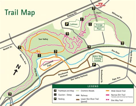 Crothers Woods Trail Map Urban Paddlers