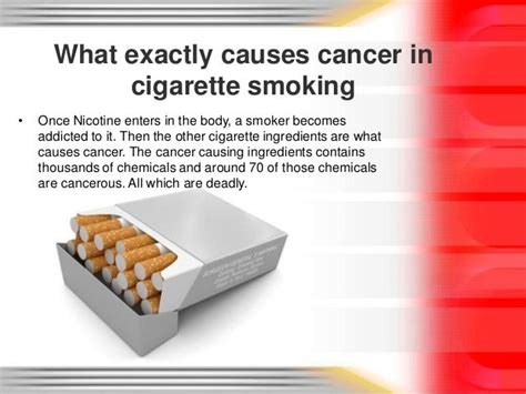 How Cigarette Smoke Causes Cancer
