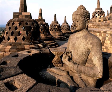 Borobudur Temple Hd Wallpaper For Dekstop Wallpapers Area