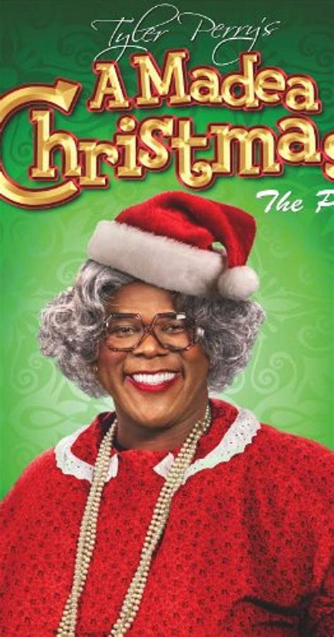 A madea halloween (2016), i can do bad all by myself (2009), meet the browns (2008), a madea family funeral (2019) and tyler perry's madea's tough love (2015). A Madea Christmas (Video 2011) - IMDb