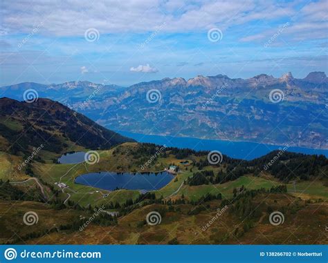 Lake Walensee In Switzerland Stock Photo Image Of Scenic Water