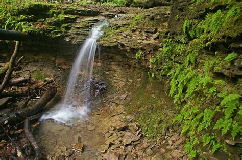 Hemlock Cliffs Falls Indiana Indiana Hoosier National For Flickr