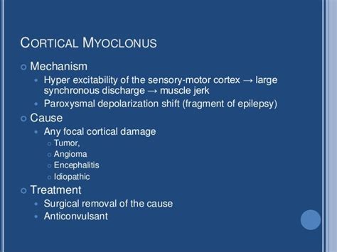 Myoclonus