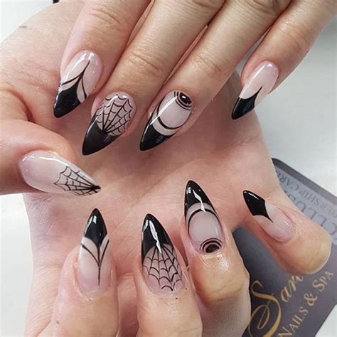 Mary Nails Witchy Gothic Coffin Nails