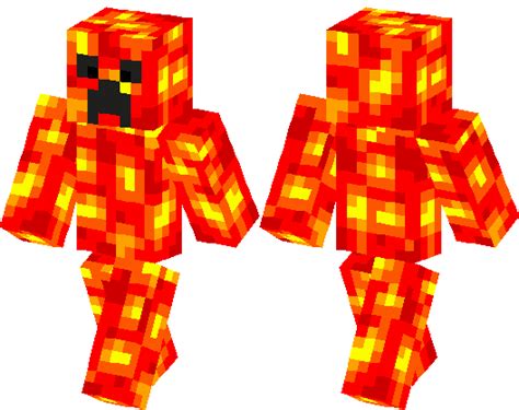 Lava Creeper Skin Minecraft Pe Skins