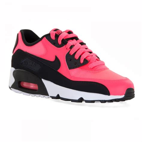 Nike Youths Air Max 90 Girls Trainers Pink Kids From Loofes Uk