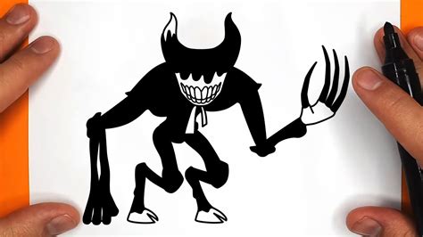 Como Dibujar A Ink Bendy Demon Bendy And The Dark Revival Paso A