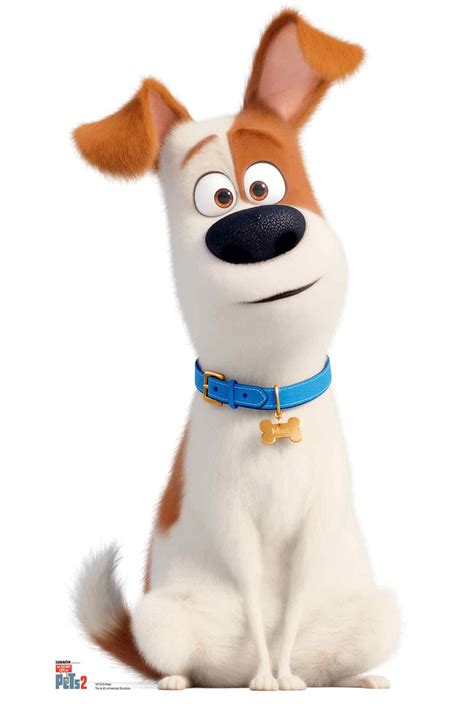 Max From The Secret Life Of Pets 2 Cardboard Cutout Standup