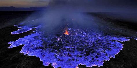 The World Largest Blue Fire Flame Of Ijen Crater Banyuwangi