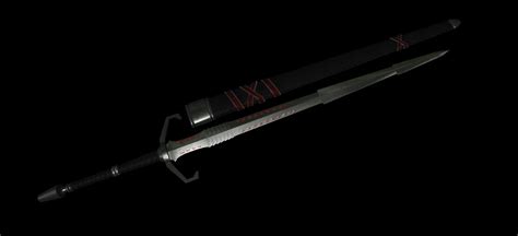 Daedric Sword Redux At Skyrim Nexus Mods And Community
