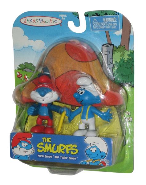 Jakks Pacific The Smurfs 2 Figure Pack Papa Smurf And Tailor Smurf